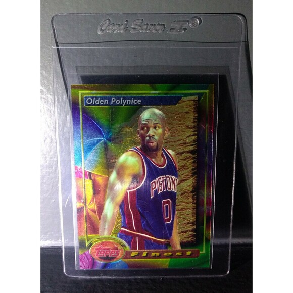 1993-94 Topps Finest Olden Polynice #152 Basketball Card - Picture 1 of 2